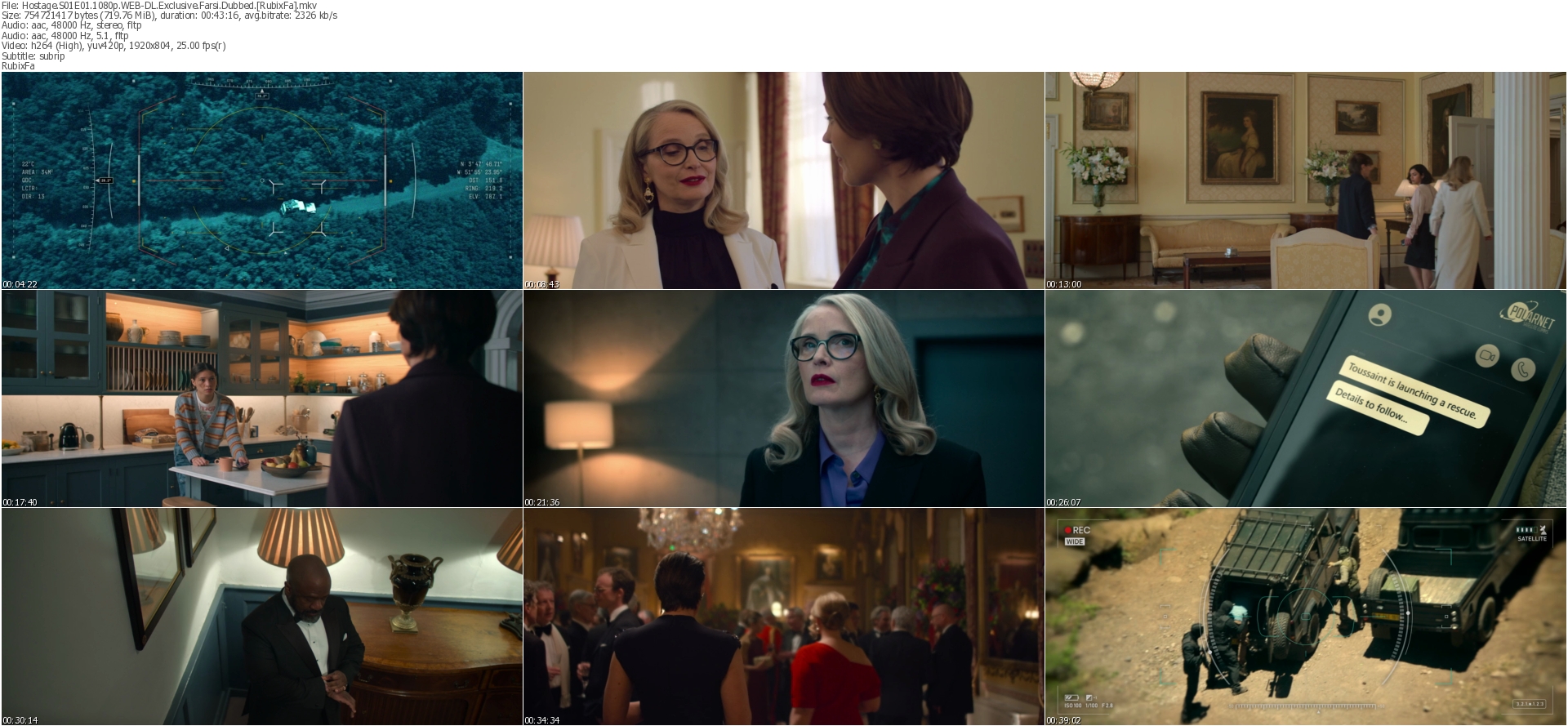 دانلود سریال Hostage دوبله فارسی